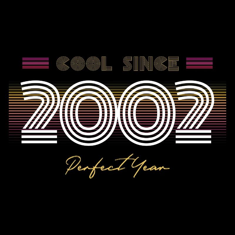 Geburtstag Cool seit 2002