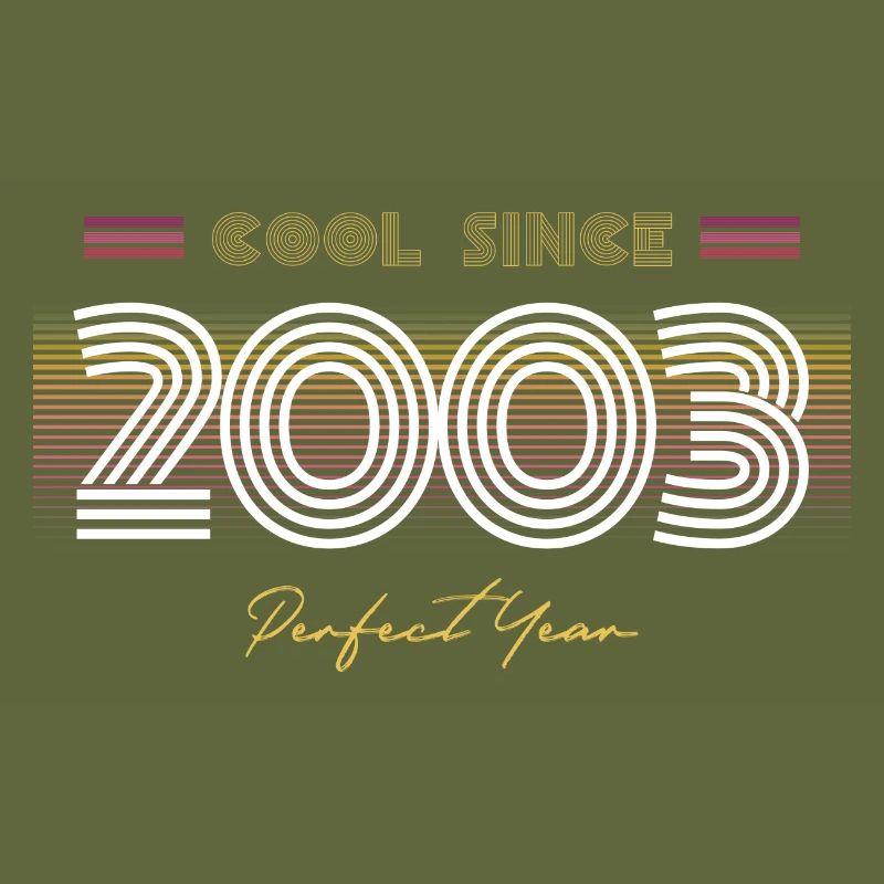 Geburtstag Cool seit 2003