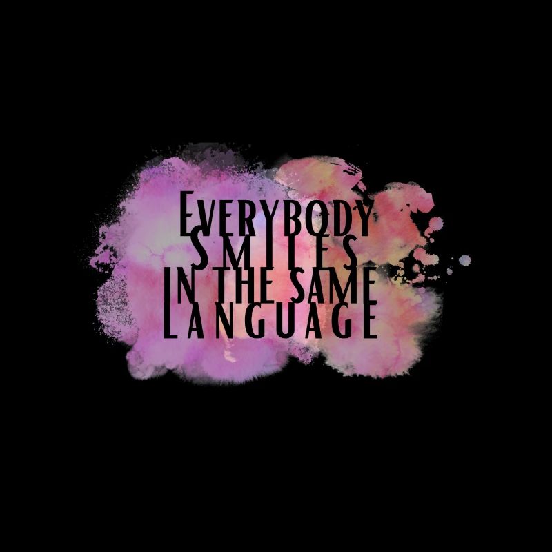 Everybody smiles in the same language