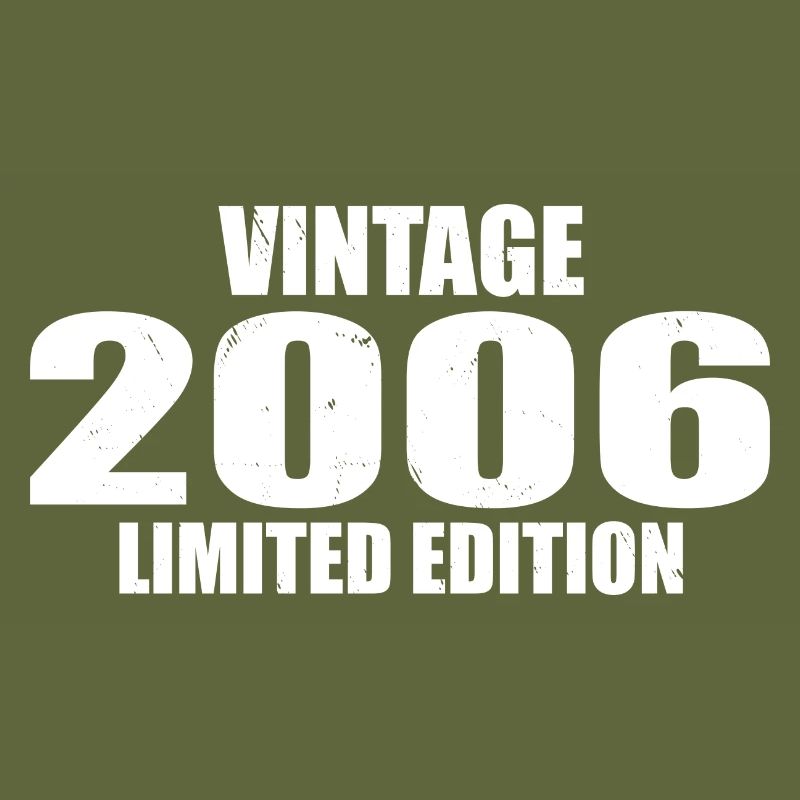 Vintage 2006 Birthday 2006 Retro 2006