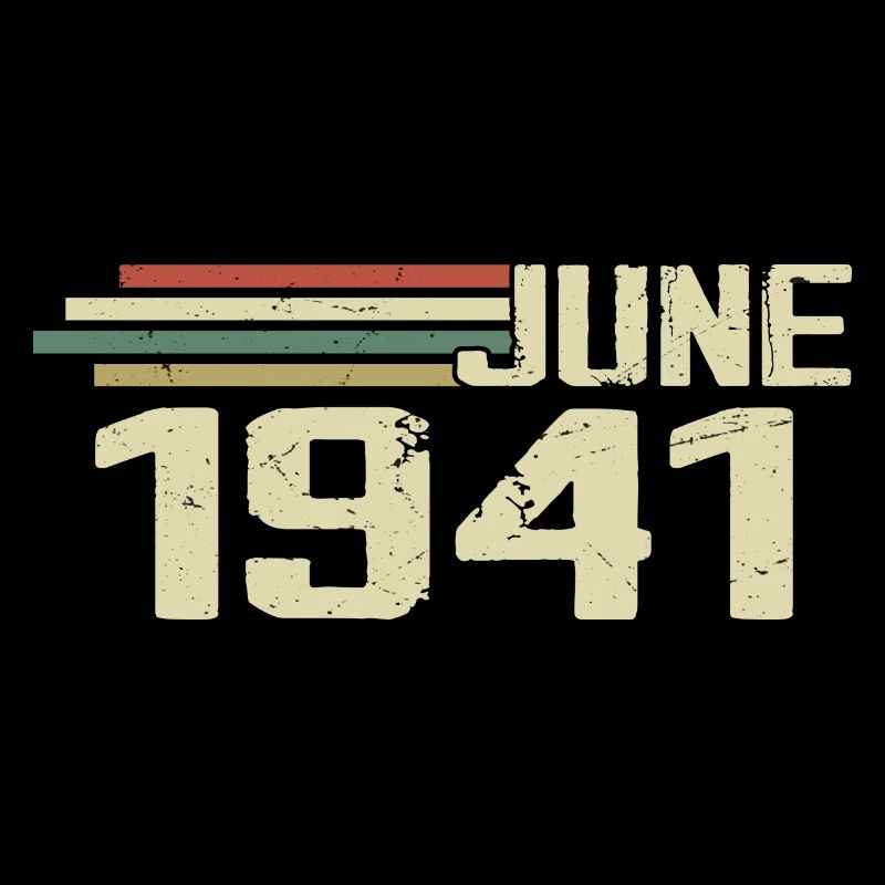 Juni 1941 Jahrestag Juni 1941 Juni 1941 Geburtstag