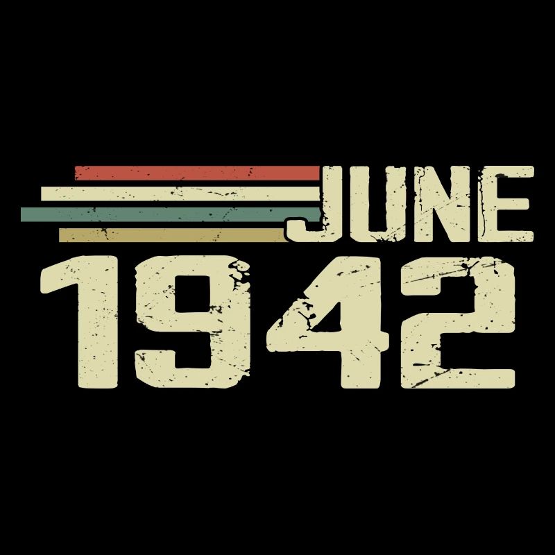 Juni 1942 Jahrestag Juni 1942 Juni 1942 Geburtstag
