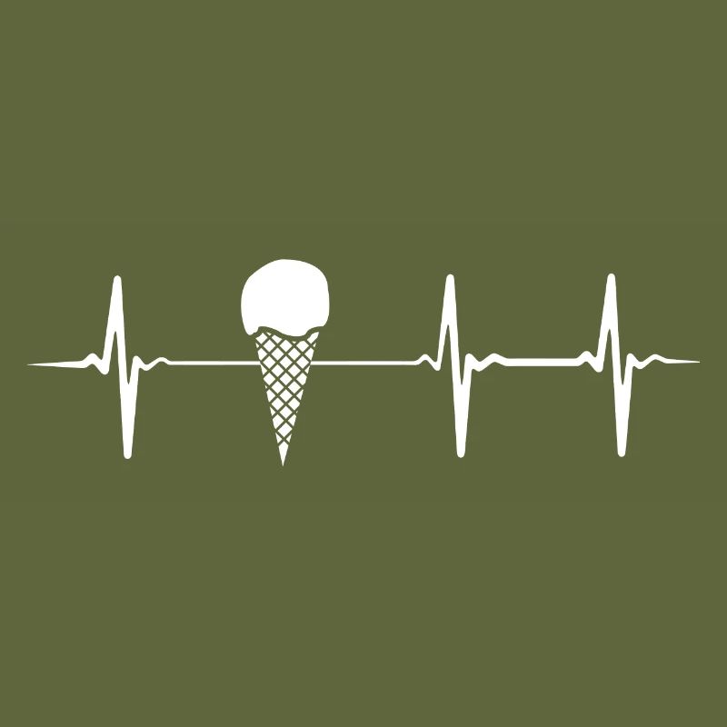 Heart beat ice