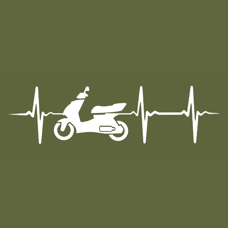 Heartbeat scooter motorcycle moped