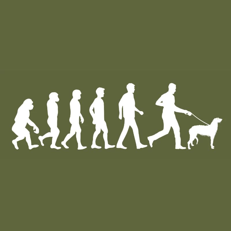 Schottischer Deerhound Hund Evolution Hundebesitze