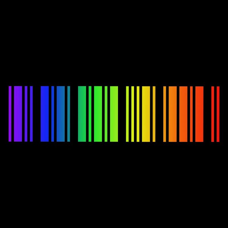 Regenbogen Strichcode, LGBT