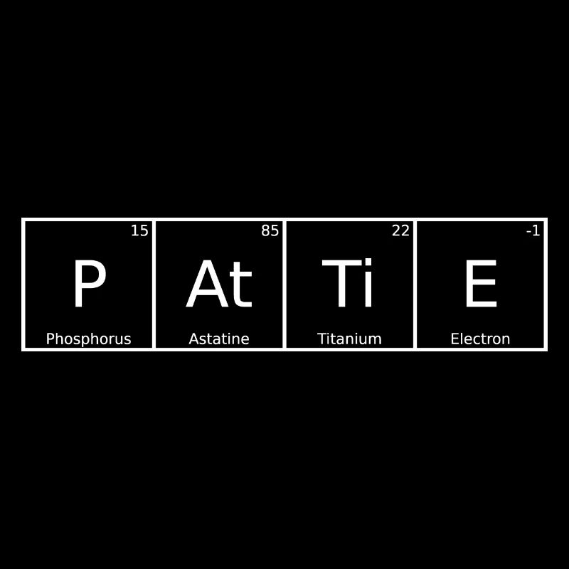 Pattie Surname First name Chemistry Periodic Table Elements