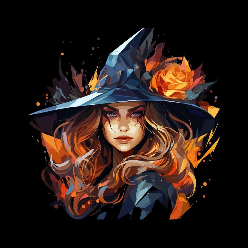 Beautiful Witch Polygon