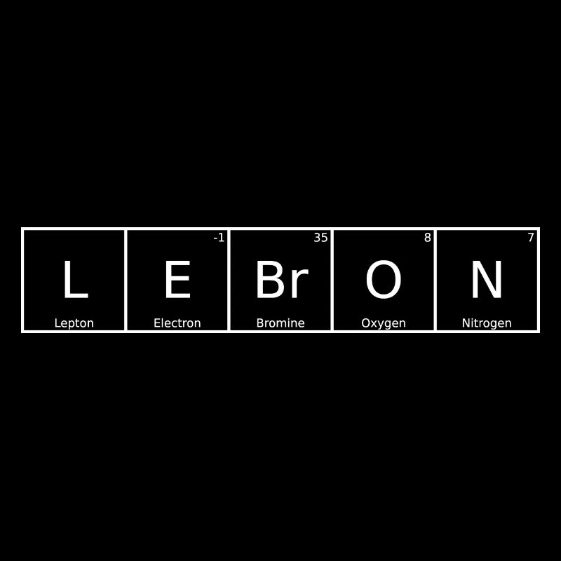 Lebron Surname First name Chemistry Periodic Table Elements