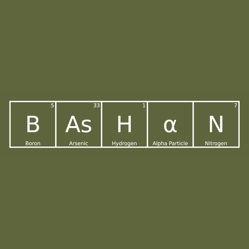 Bashan Nom Prénom Chimie Tableau périodique Éléments