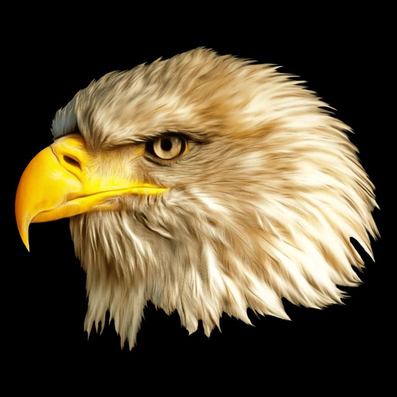 Eagle bald eagle white-tailed eagle heraldic animal USA