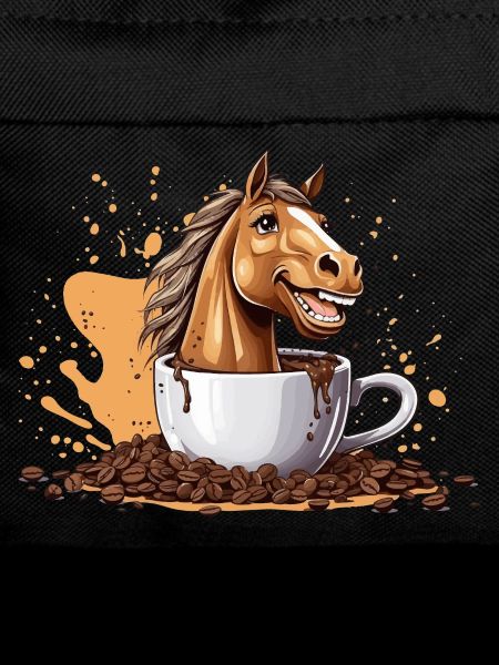 RIDER HORSE COFFEE RIDING