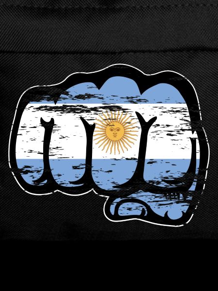 Argentina flag fist used