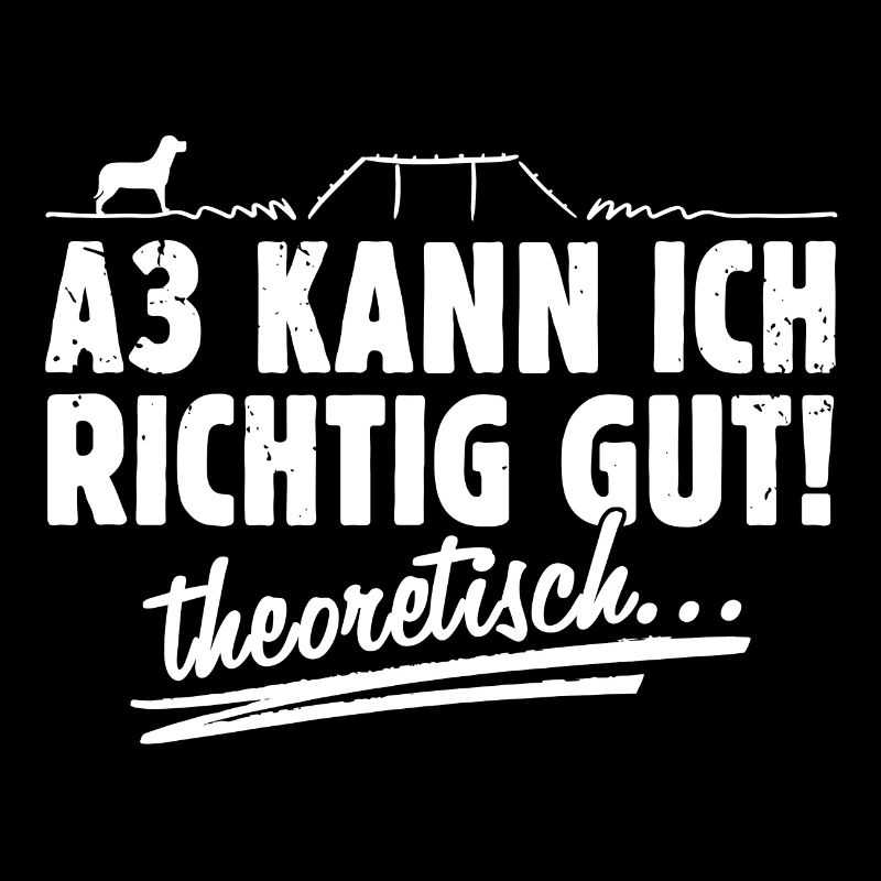 Lustiger Hunde Spruch Agility Hundesport Geschenk