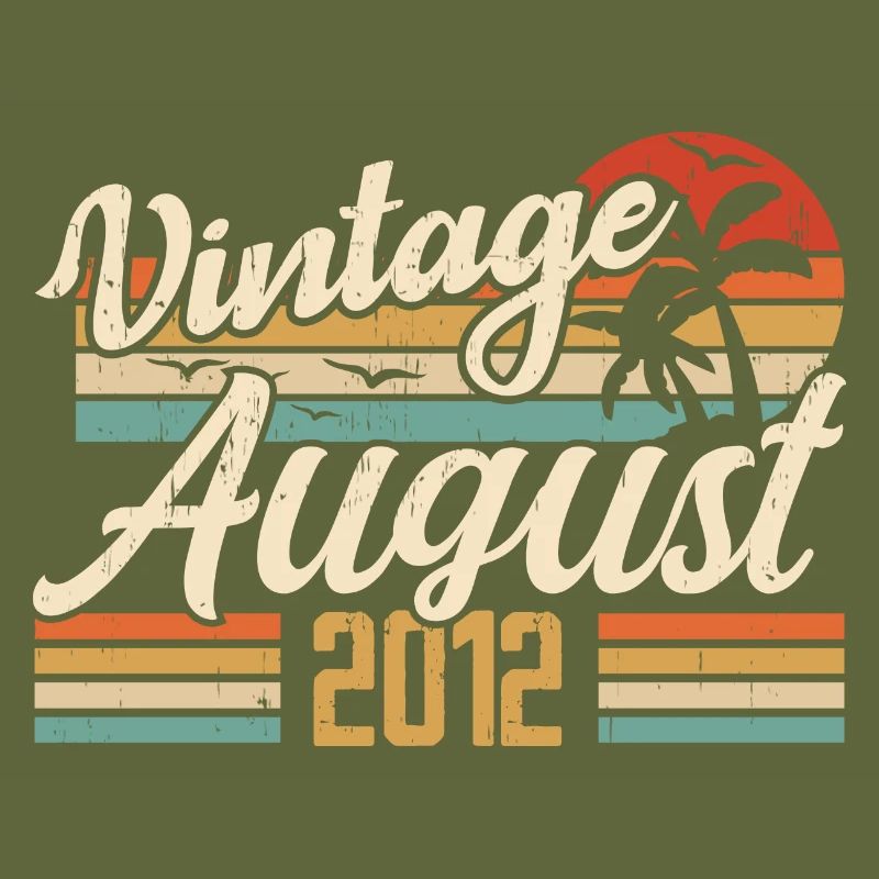 August 2012 Jubiläum 2012 - August Legends Geschenk