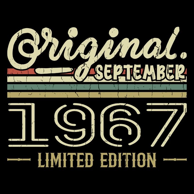September 1967 Geburtstagsgeschenk September 1967