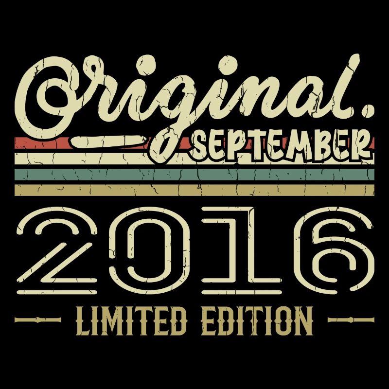Septembre 2016 Cadeau Anniversaire September 2016