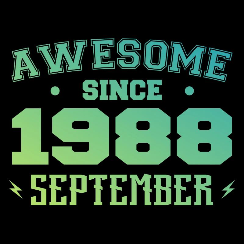 September 1988 Birthday Gift September 1988