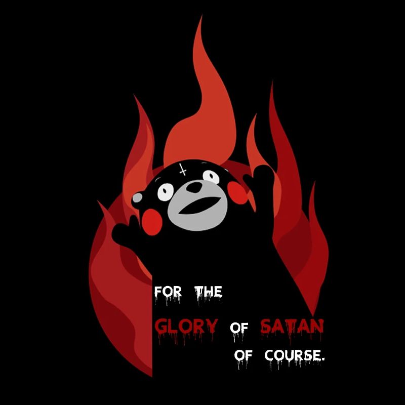 Kumamon satanic bear