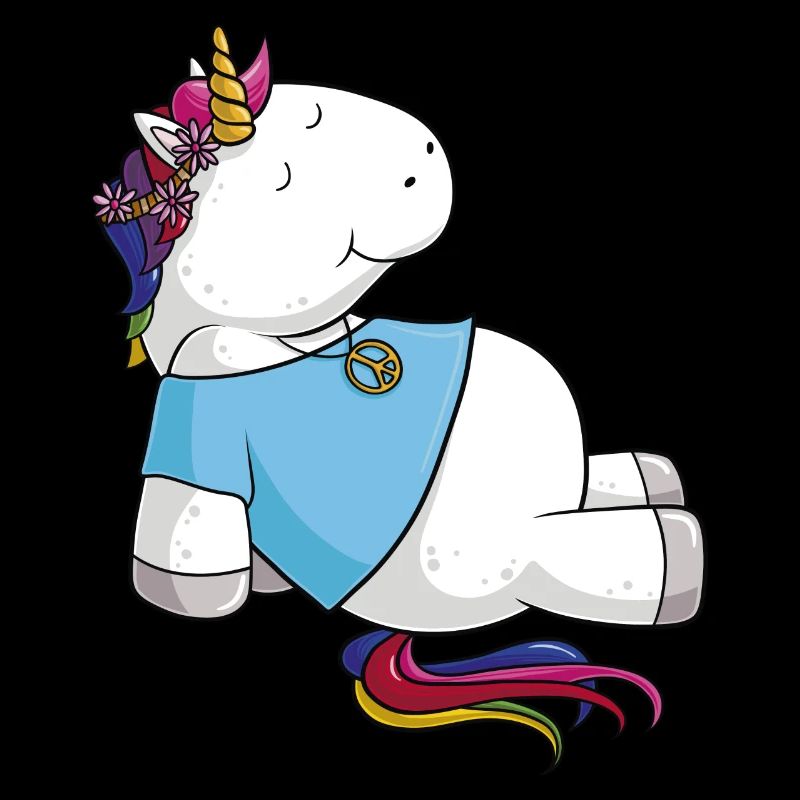 Hippie Einhorn Comic
