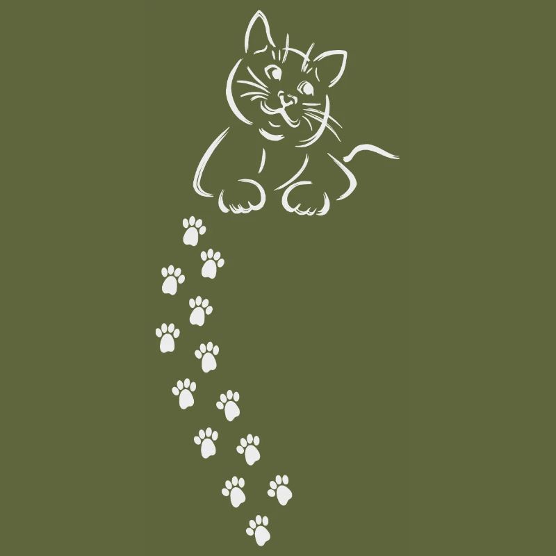 chat chat chat chat patte empreinte