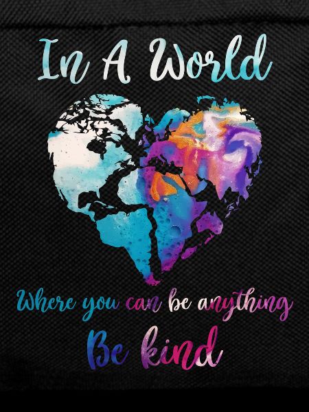 Heart World Map