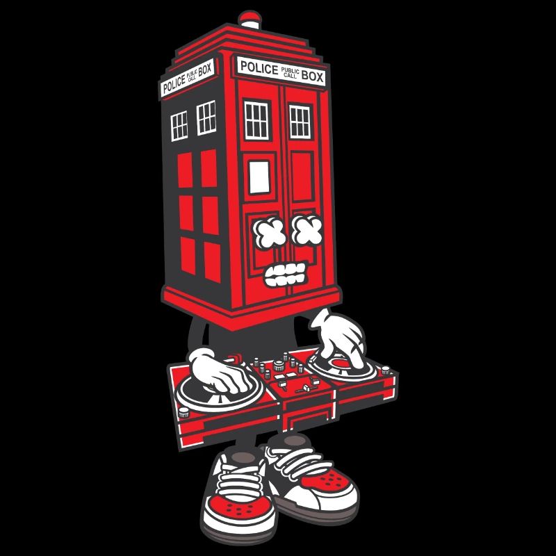 Police Box Angleterre DJ