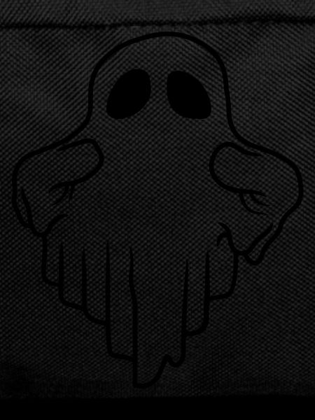 Comic lustiger schwebender Geist