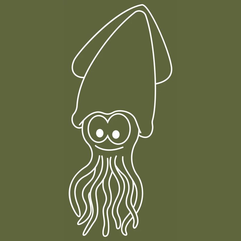 Squid Comic Animal