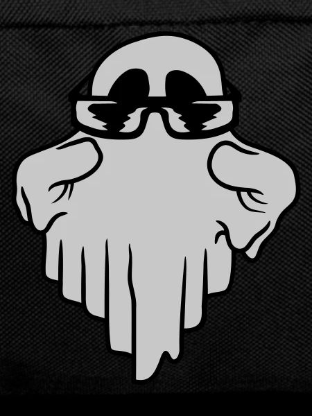 Sunglasses Ghost Comic Halloween