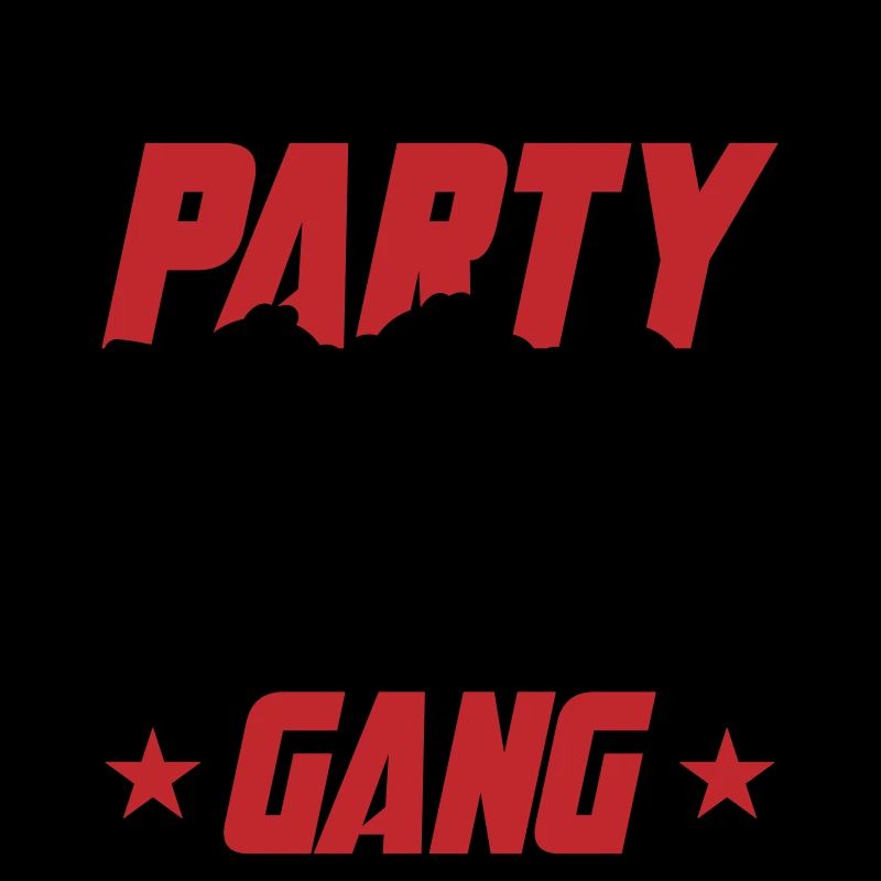Fête Gang Singe Drôle