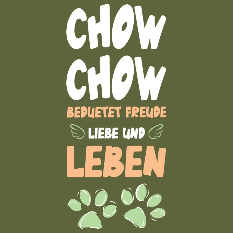ChowChow Love And Life Pattern