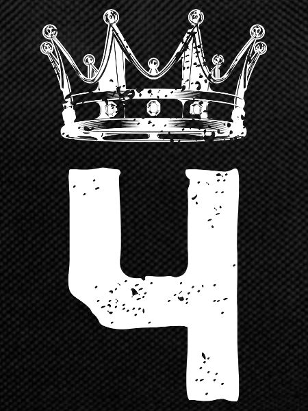 4 Number crown