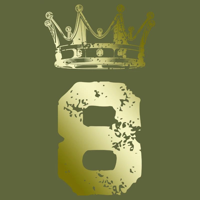 8 Number crown