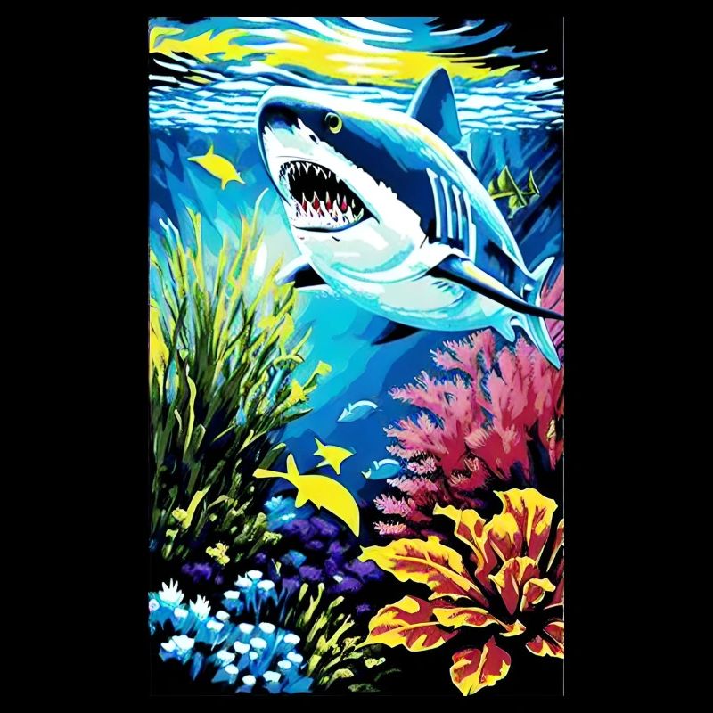 Requin | Grand requin blanc | Créature marine | Poisson