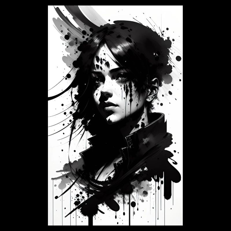 Frau | Gesicht | Mädchen | Anime