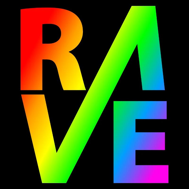 Rave Rainbow Lgbt