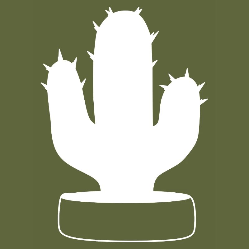 cactus blanc, cactus, plantes succulentes, plante