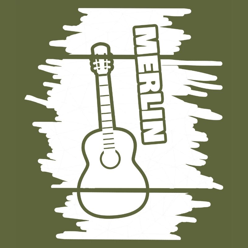 Guitar playing Merlin