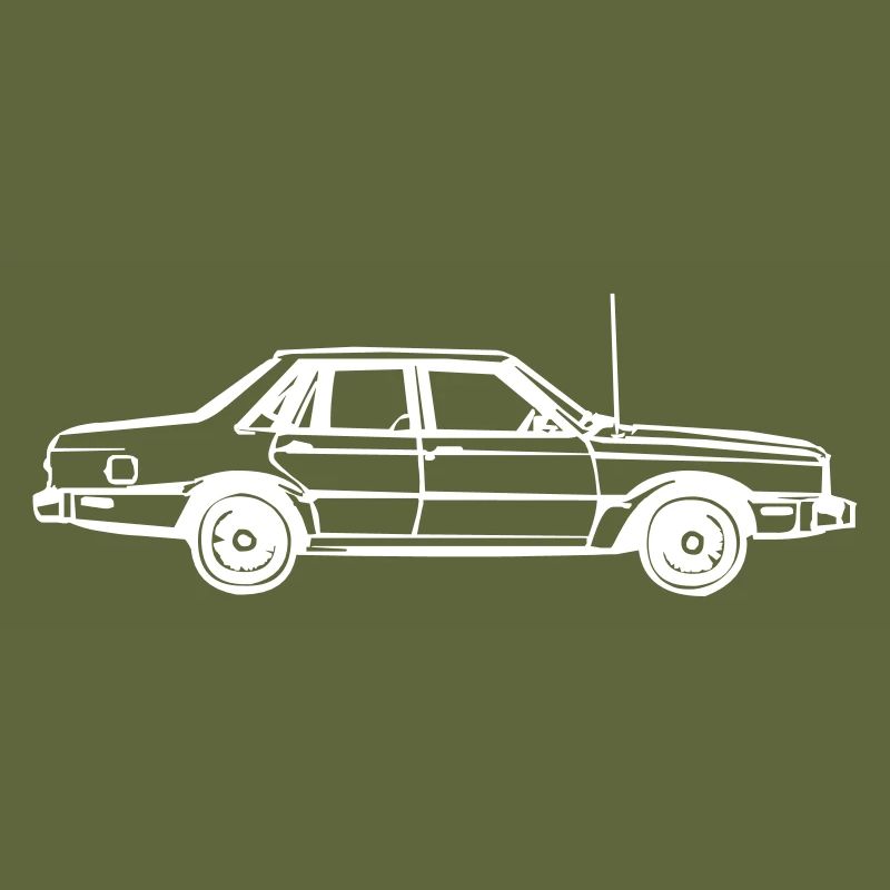 Auto mit einer Antenne