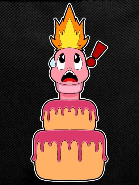 Gâteau d’anniversaire Worm