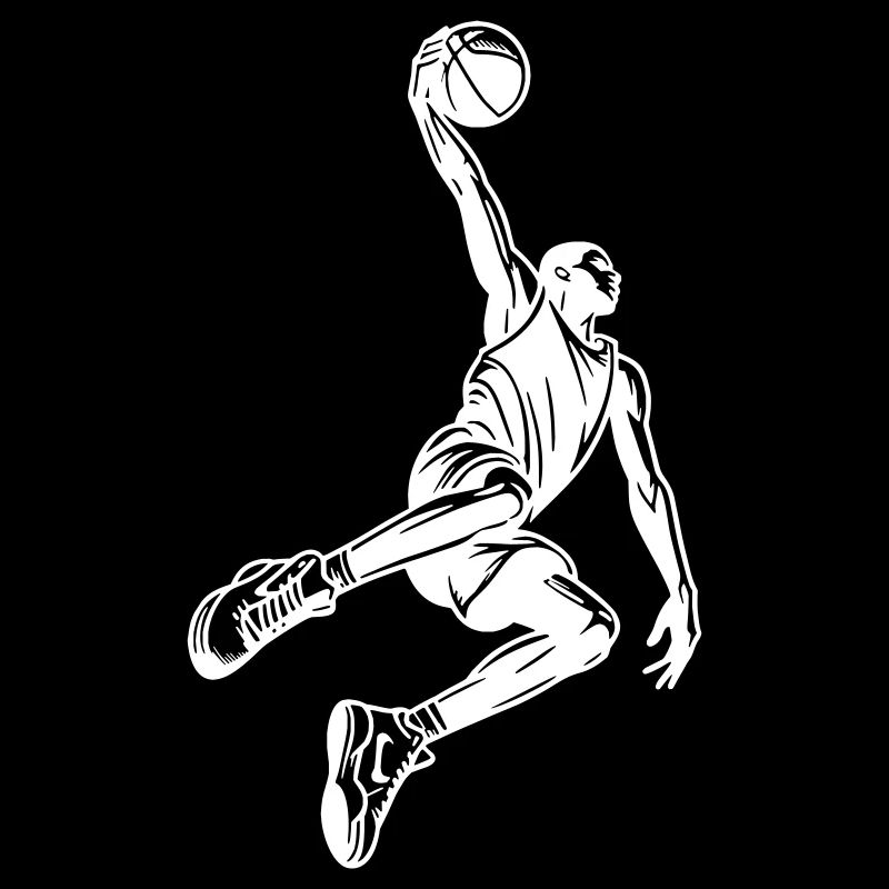 Dunking de basket-ball