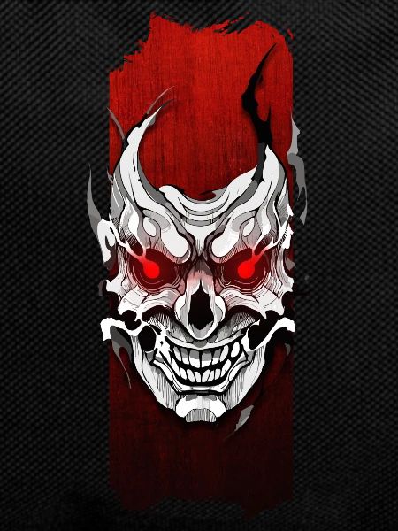 Ethereal Specter: Haunting Skull