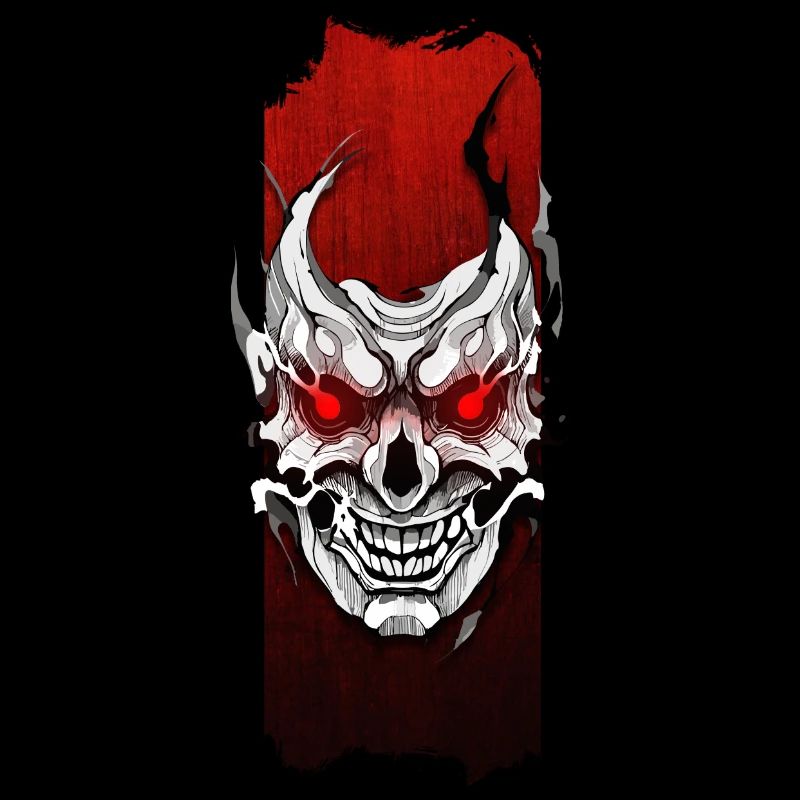 Ethereal Specter: Haunting Skull