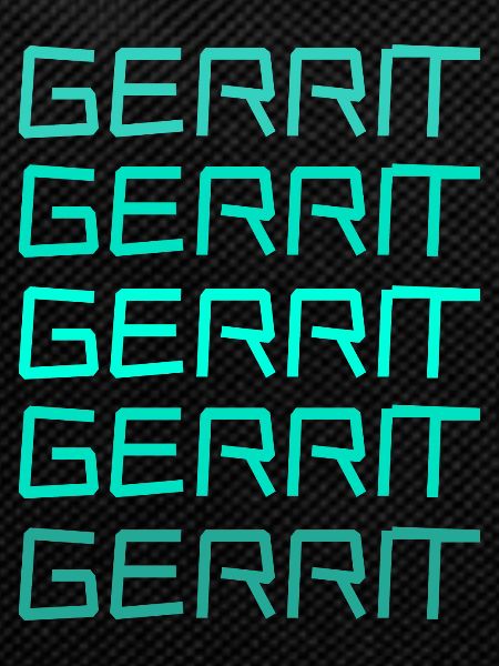 Gift for Gerrit