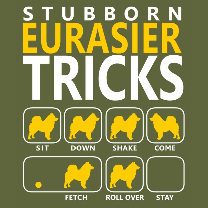 Hartnäckige Eurasier-Tricks