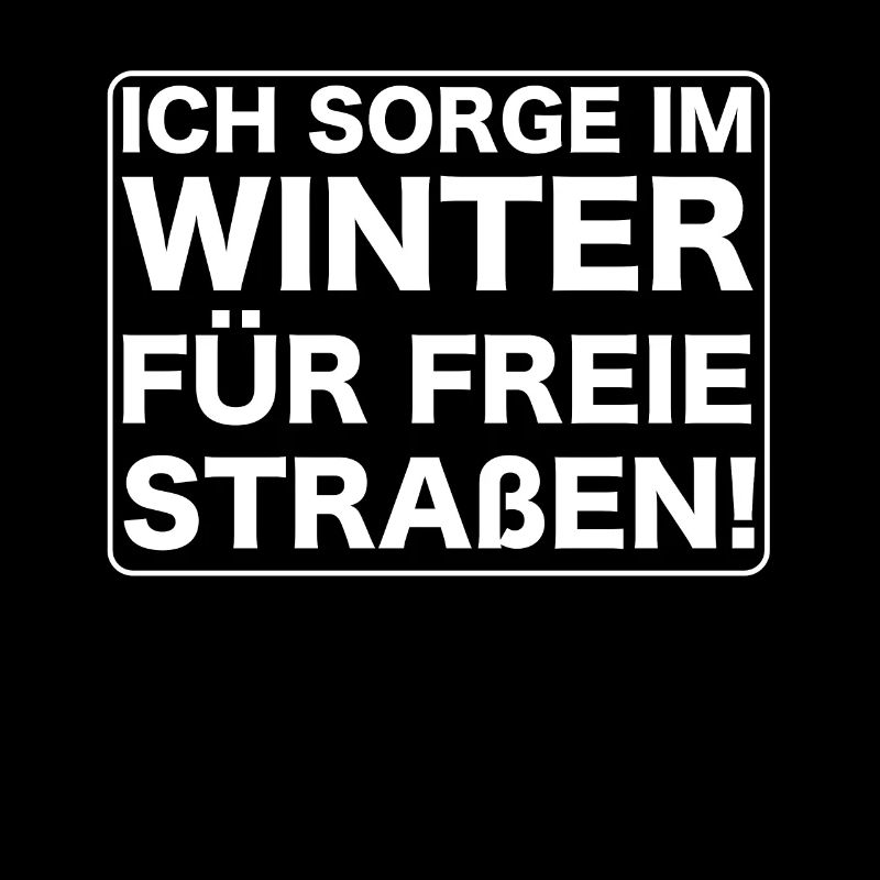 Winterdienst Straßenmeisterei Geschenkidee Beruf