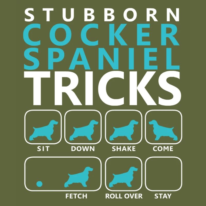 Stubborn Cocker Spaniel Tricks