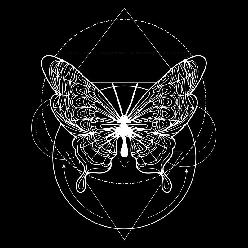 Artistic Butterfly Graphic Design Great Art