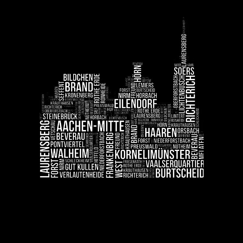 Aachen Stadtteile Design